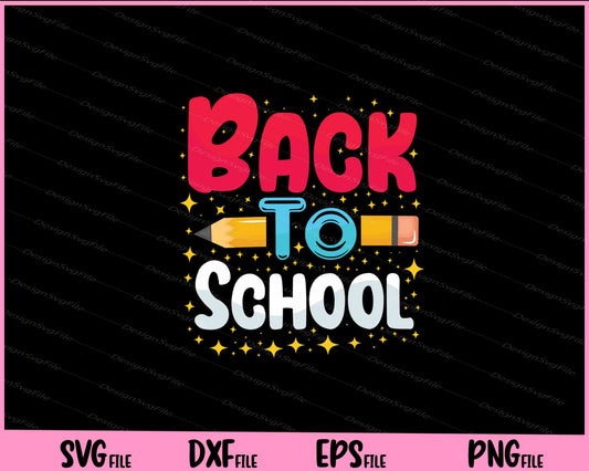 Back To School Svg Cutting Printable Files  - Premium Cutting Files in SVG, PNG & EPS Formats - Premium SVG Cutting Files for Crafts