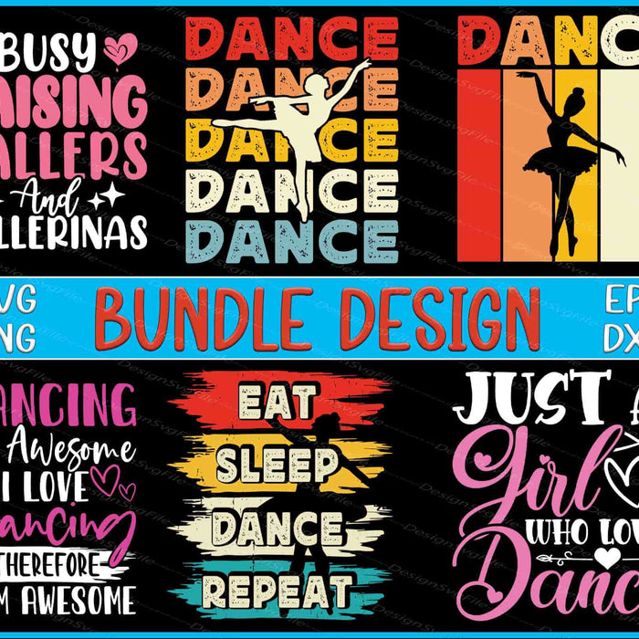 Ballet Bundle SVG Dance PNG