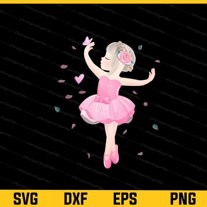 Ballet Female Dances Svg Cutting Printable File  - Premium Cutting Files in SVG, PNG & EPS Formats - Premium SVG Cutting Files for Crafts