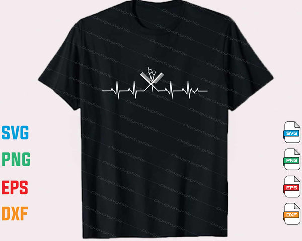 Barber Heartbeat t shirt