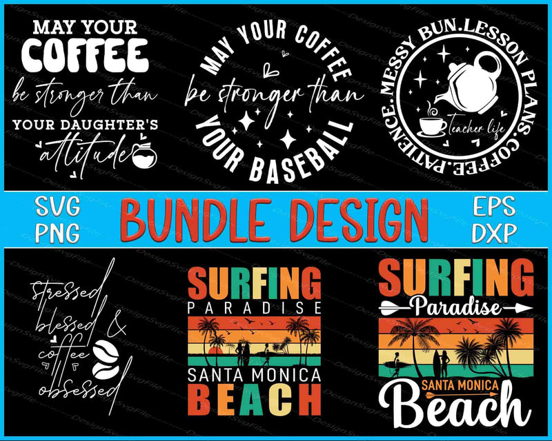 Baseball Bundle SVG Beach Summer PNG