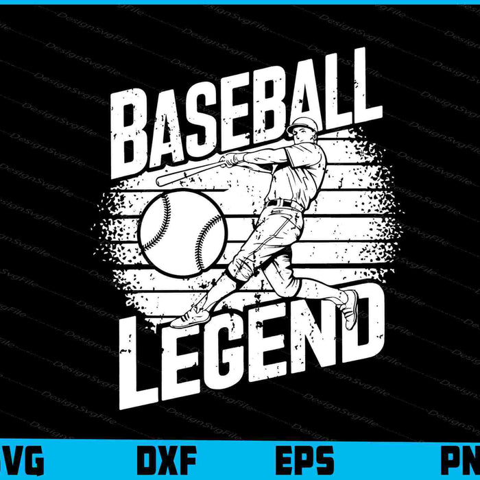 Baseball Legend SVG, Baseball SVG