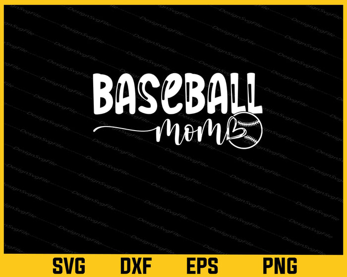 Baseball Bundle SVG Baseball Mom PNG