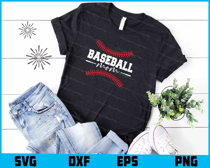 Baseball Mom SVG, Baseball Mama PNG
