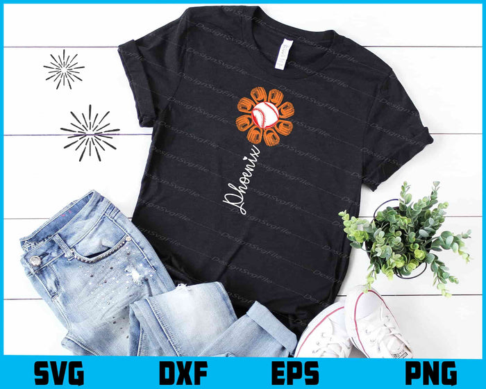 Baseball Phoenix Flower