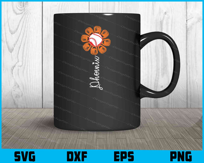 Baseball Phoenix Flower