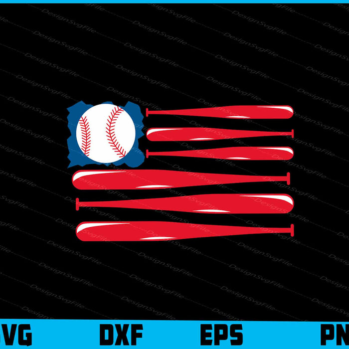 Baseball Pride American Baseball Flag