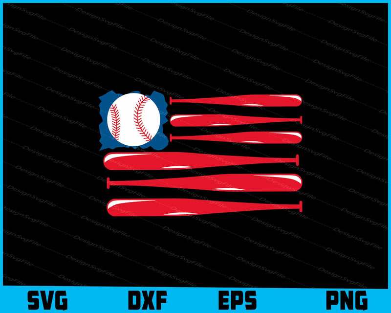 Baseball Pride American Baseball Flag