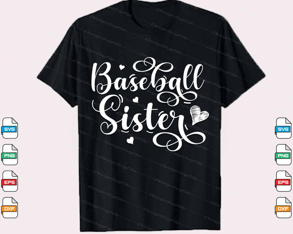 Baseball Sister Love Funny t shirt