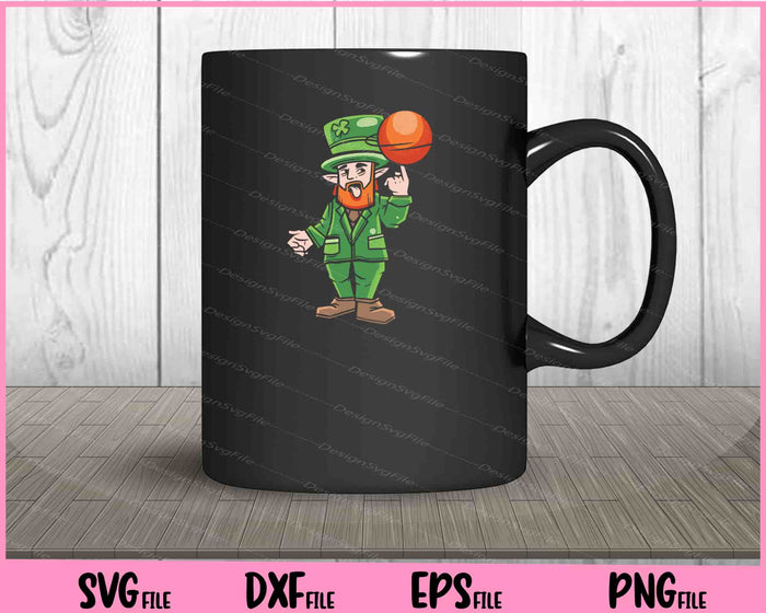 Basketball Leprechaun St Patrick's Day Svg Cutting Printable Files  - Premium Cutting Files in SVG, PNG & EPS Formats - Premium SVG Cutting Files for Crafts