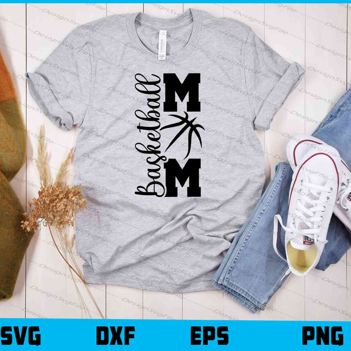 Basketball Mom Svg Cutting Printable File  - Premium Cutting Files in SVG, PNG & EPS Formats - Premium SVG Cutting Files for Crafts