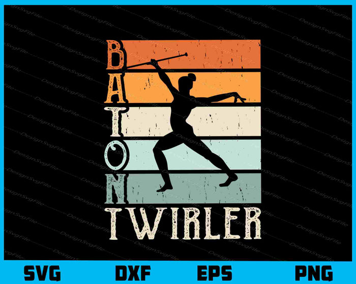 Baton Twirlers Bundle SVG Dad PNG