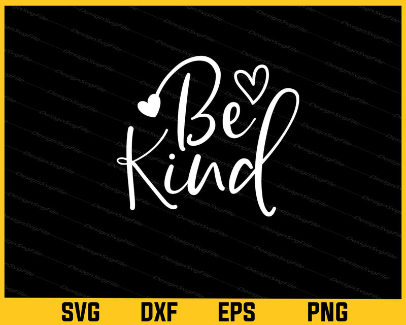 Be Kind svg
