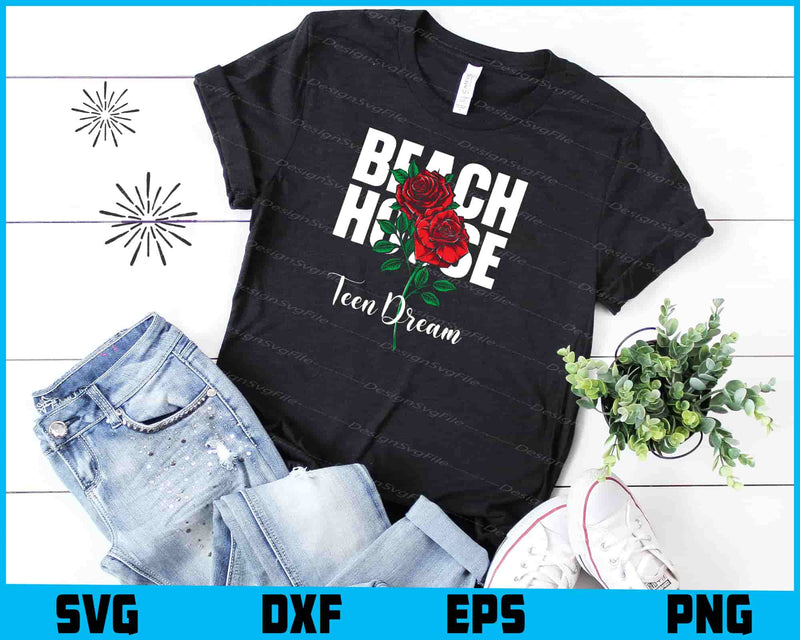 Beach House Teen Dream SVG