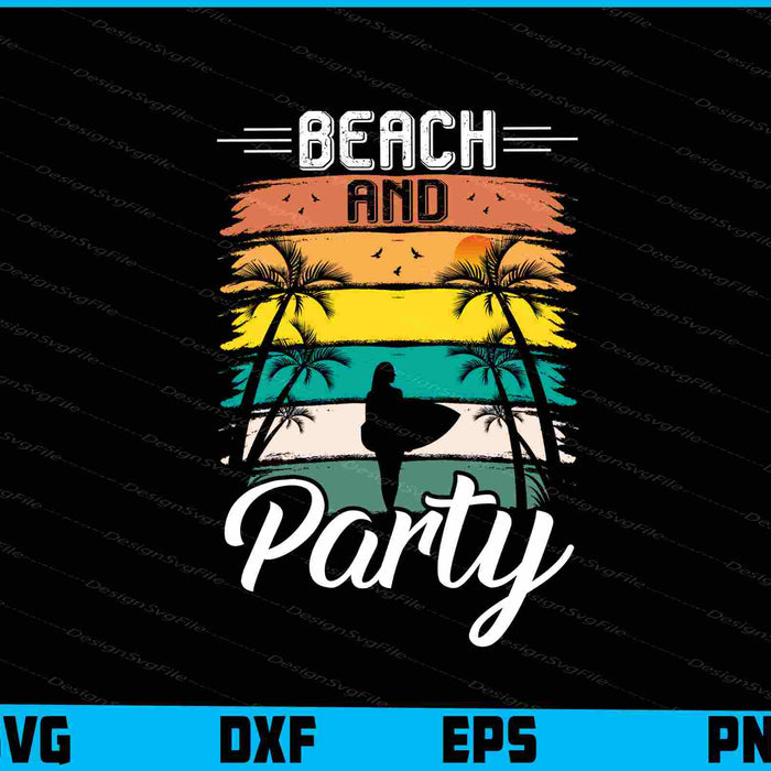 Beach & Party Retro Vintage Summer