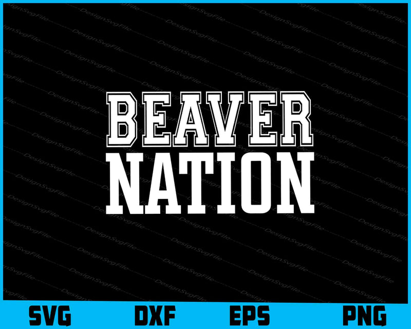 Beaver Nation SVG, Animals PNG