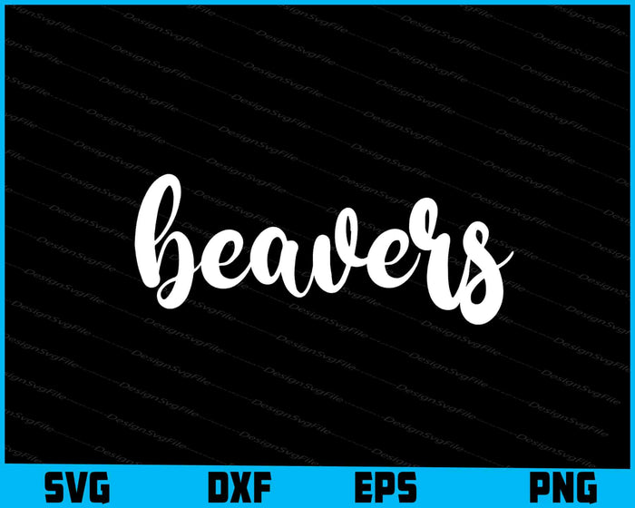 Beavers SVG, Animals PNG