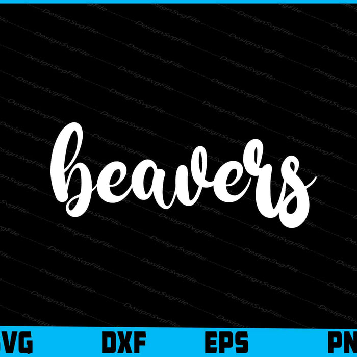 Beavers SVG, Animals PNG