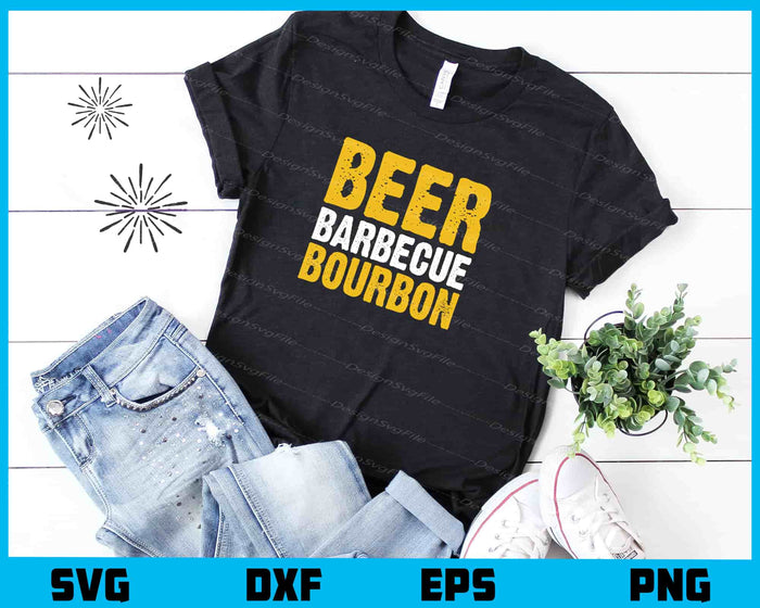 Beer Barbecue Bourbon Svg Cutting Printable File  - Premium Cutting Files in SVG, PNG & EPS Formats - Premium SVG Cutting Files for Crafts