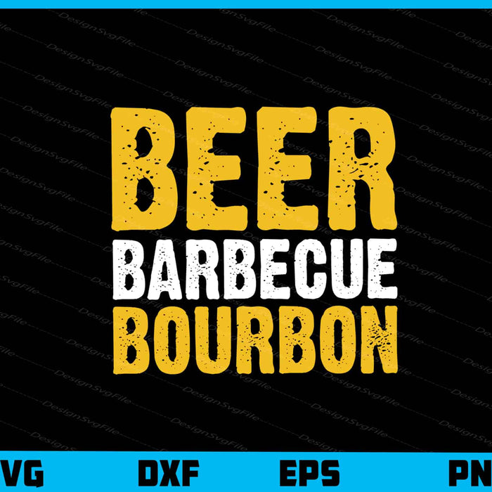 Beer Barbecue Bourbon Svg Cutting Printable File  - Premium Cutting Files in SVG, PNG & EPS Formats - Premium SVG Cutting Files for Crafts
