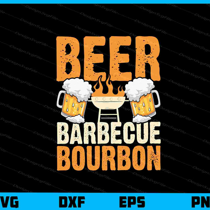 Beer Barbecue Bourbon Svg Cutting Printable File  - Premium Cutting Files in SVG, PNG & EPS Formats - Premium SVG Cutting Files for Crafts