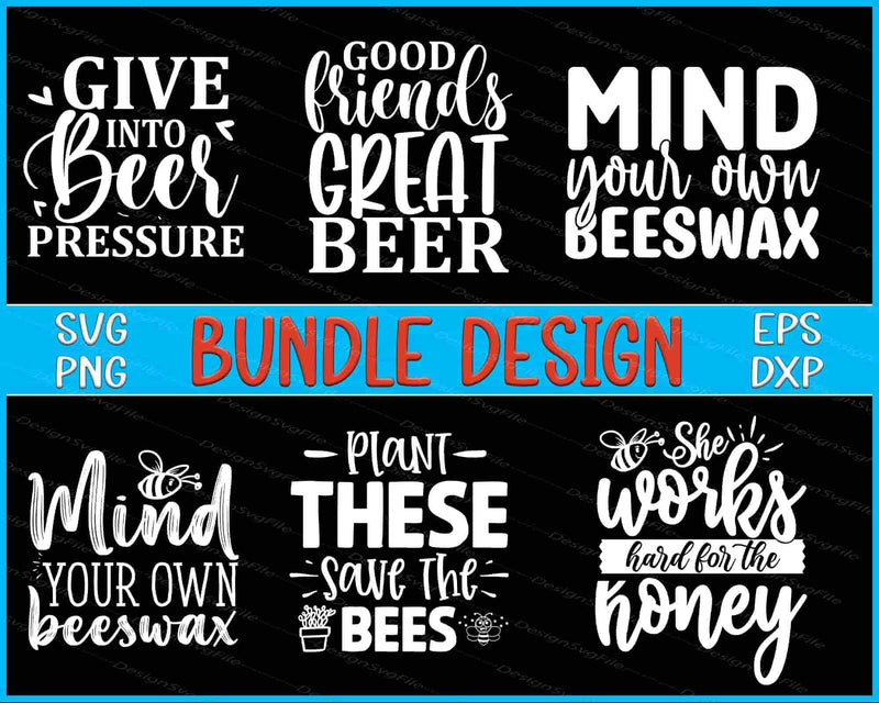 Beer Bundle SVG Plant PNG