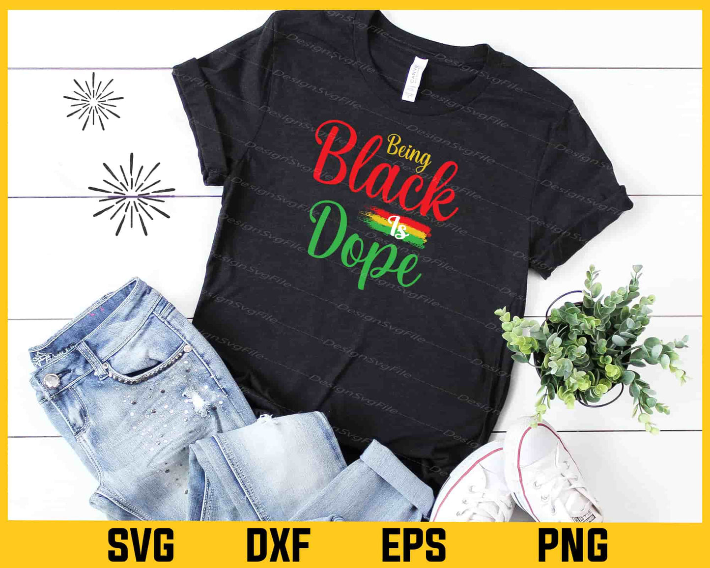 Being Black Is Dope Svg Cutting Printable File  - Premium Cutting Files in SVG, PNG & EPS Formats - Premium SVG Cutting Files for Crafts