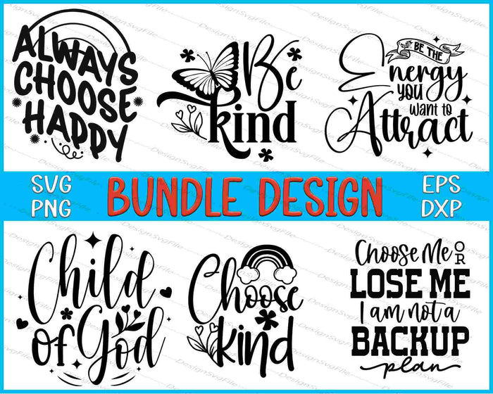 Be kind Bundle SVG, funny PNG