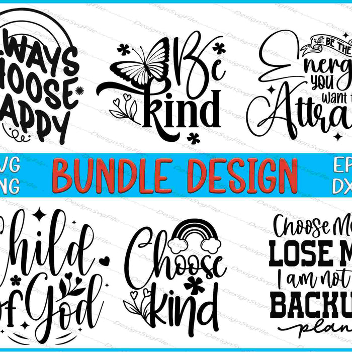 Be kind Bundle SVG, funny PNG