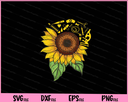 Best Doctor Ever sunflower Doctors Gift Svg Cutting Printable File  - Premium Cutting Files in SVG, PNG & EPS Formats - Premium SVG Cutting Files for Crafts