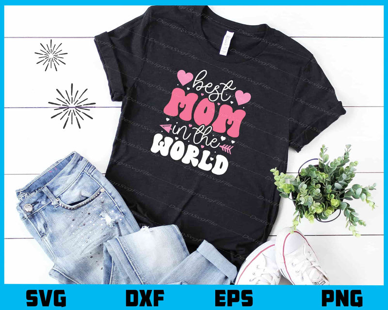 Best Mom In The World Vintage t shirt