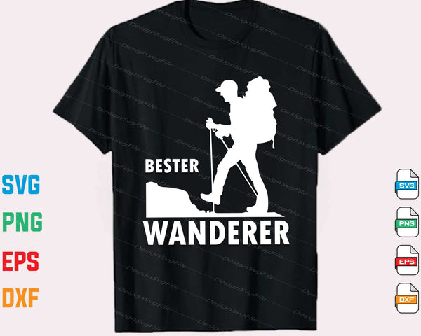 Bester Wanderer t shirt