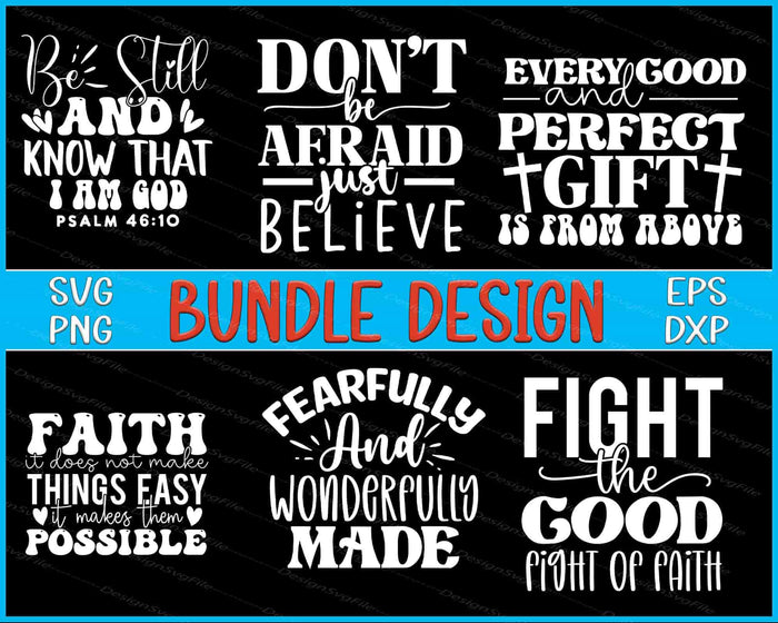 Bible Bundle SVG Fight PNG