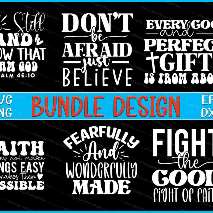 Bible Bundle SVG Fight PNG