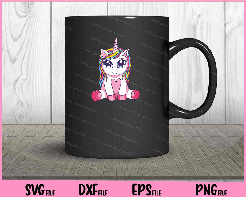 Big Eyed Unicorn mug