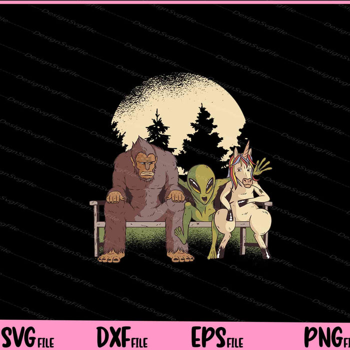 Big Foot Mythological Creatures Anime Unicorn Svg Cutting Printable Files  - Premium Cutting Files in SVG, PNG & EPS Formats - Premium SVG Cutting Files for Crafts