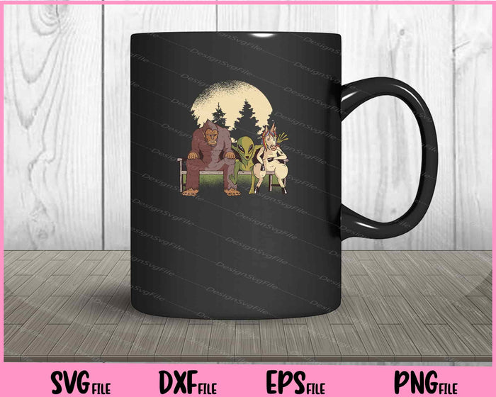 Big Foot Mythological Creatures Anime Unicorn Svg Cutting Printable Files  - Premium Cutting Files in SVG, PNG & EPS Formats - Premium SVG Cutting Files for Crafts