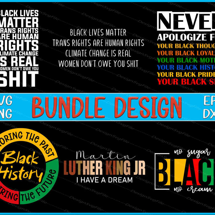 Black History Bundle SVG, Juneteenth Bundle PNG