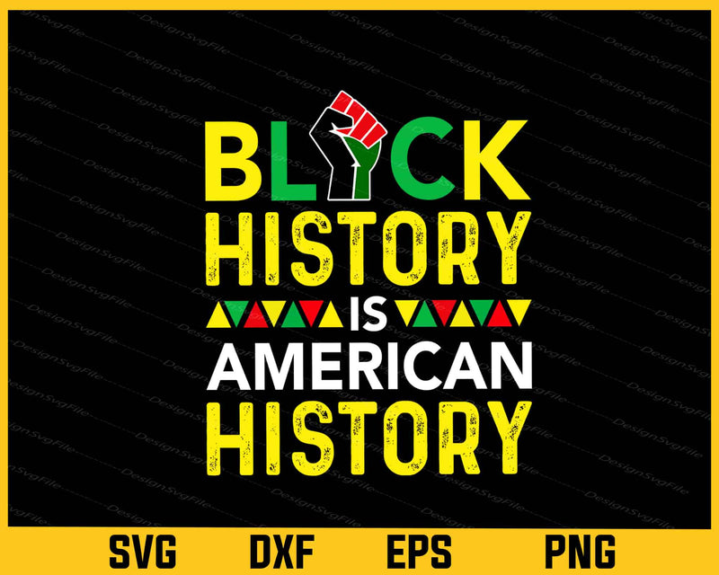 Black History Is American History Juneteenth svg