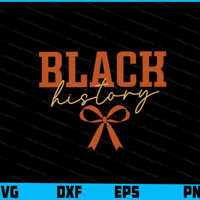 Black History Month SVG, Awareness Ribbon PNG