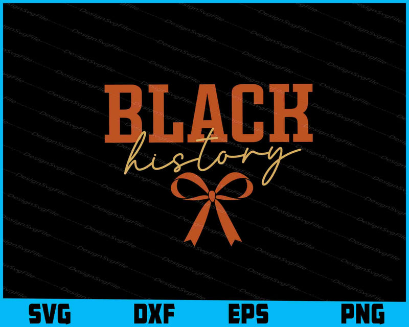 Black History Month SVG, Awareness Ribbon PNG