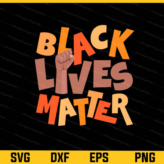 Black Lives Matter American History Svg Cutting Printable File  - Premium Cutting Files in SVG, PNG & EPS Formats - Premium SVG Cutting Files for Crafts