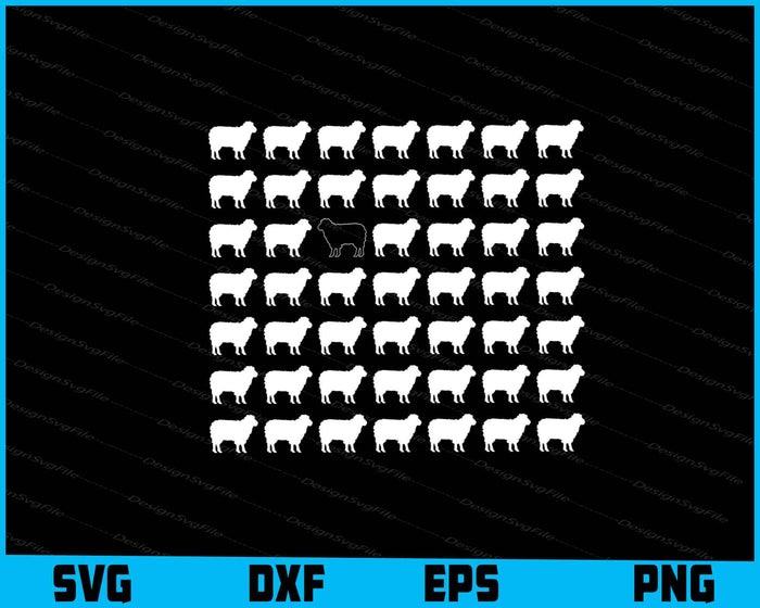 Black Sheep SVG, Black Sheep Of The Family Shirt