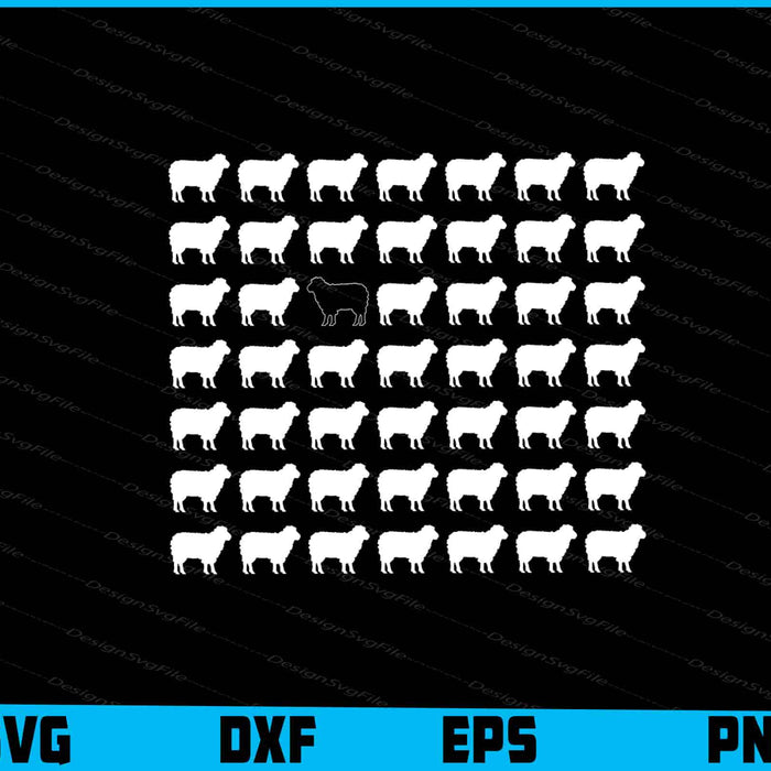 Black Sheep SVG, Black Sheep Of The Family Shirt