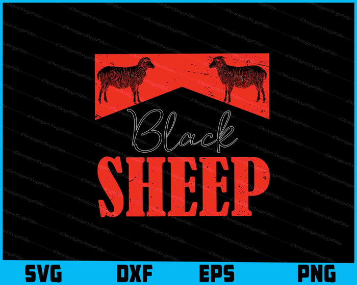 Black Sheep Vintage SVG