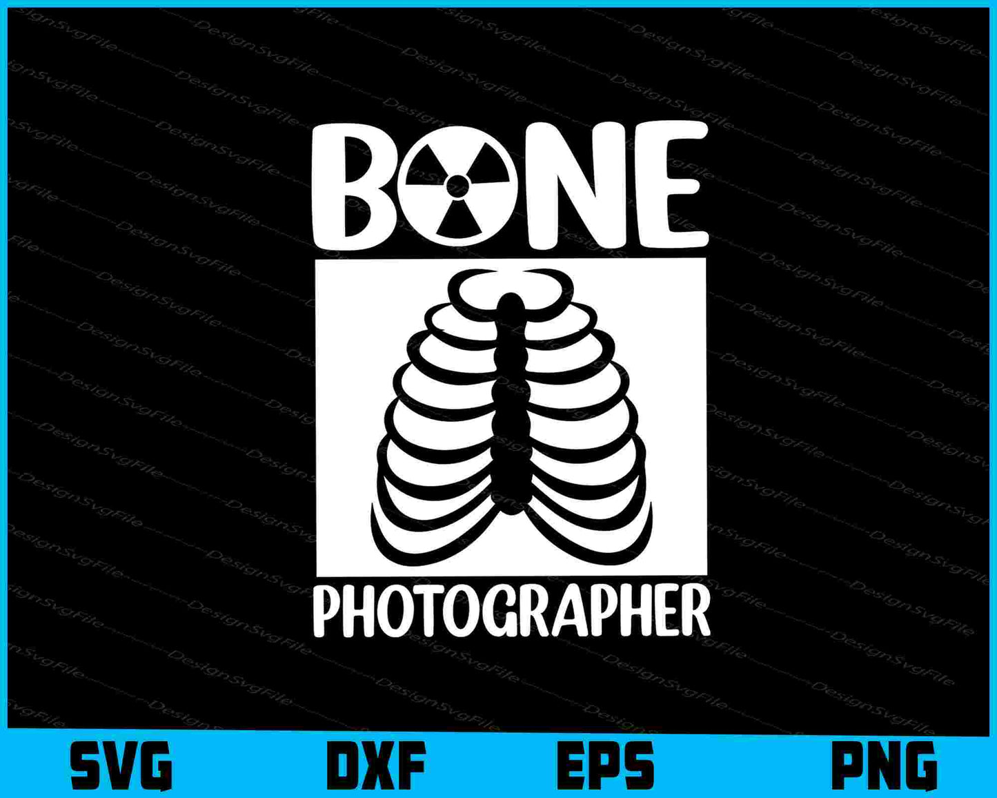 Bone Photographer SVG, X-Ray