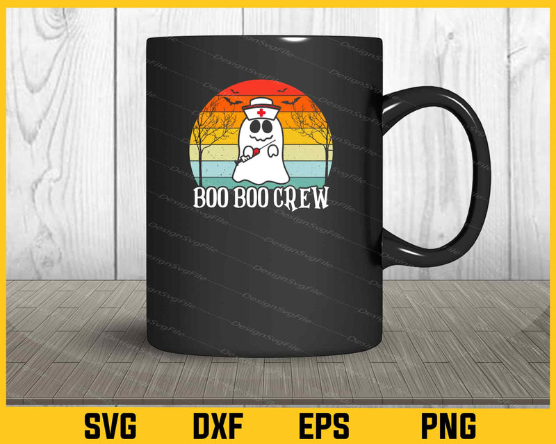 Boo Boo Crew Nurse Halloween mug