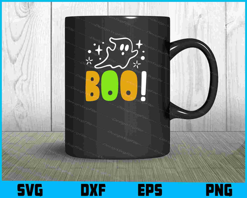 Boo Halloween Svg png Design Printable File  - Premium Cutting Files in SVG, PNG & EPS Formats - Premium SVG Cutting Files for Crafts