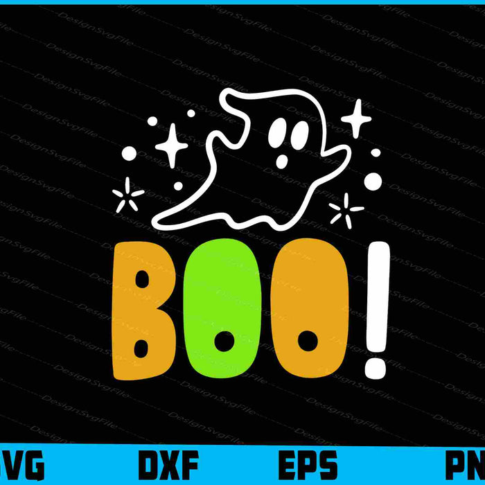 Boo Halloween Svg png Design Printable File  - Premium Cutting Files in SVG, PNG & EPS Formats - Premium SVG Cutting Files for Crafts