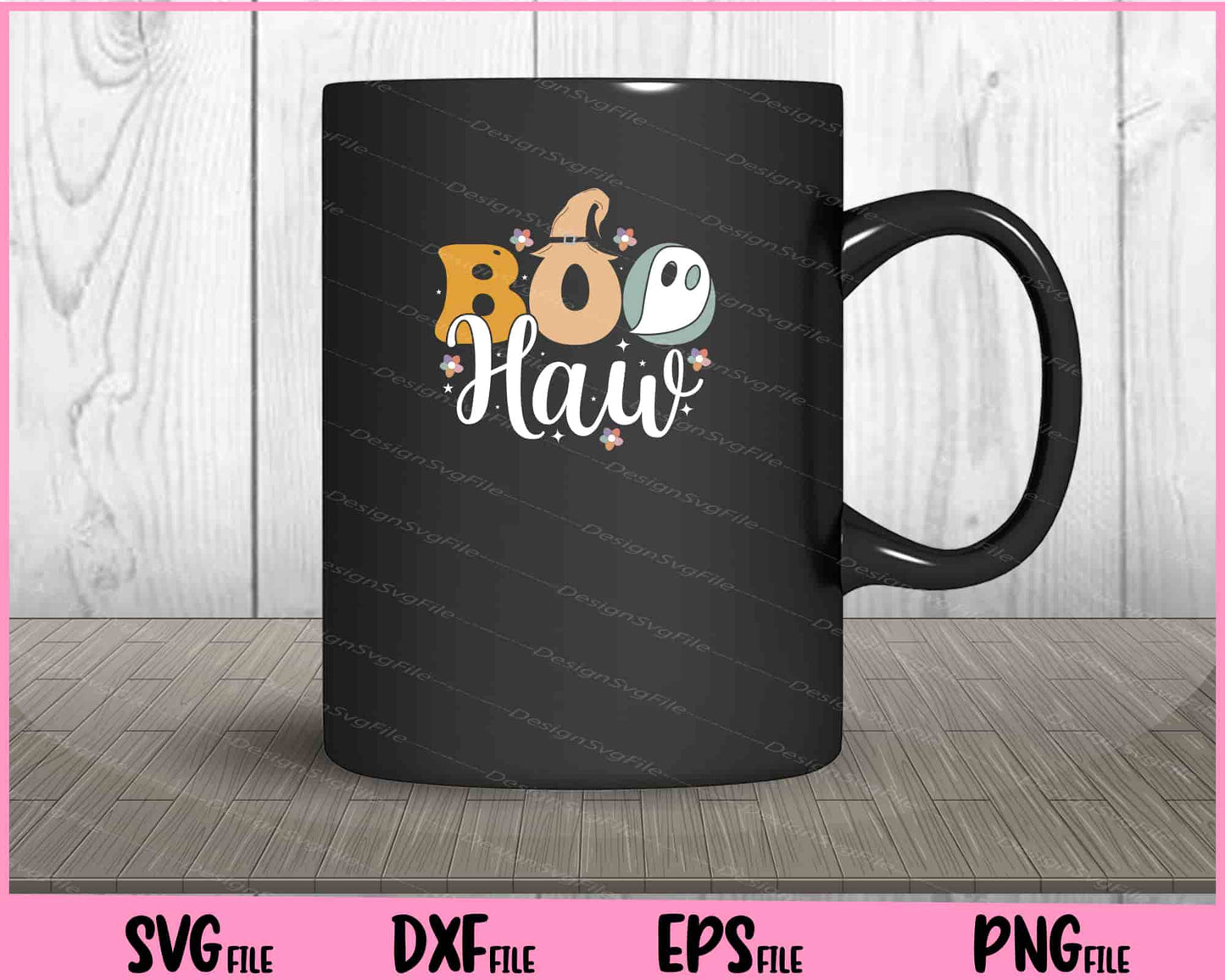 Boo Haw Halloween funny Svg Cutting Printable Files  - Premium Cutting Files in SVG, PNG & EPS Formats - Premium SVG Cutting Files for Crafts